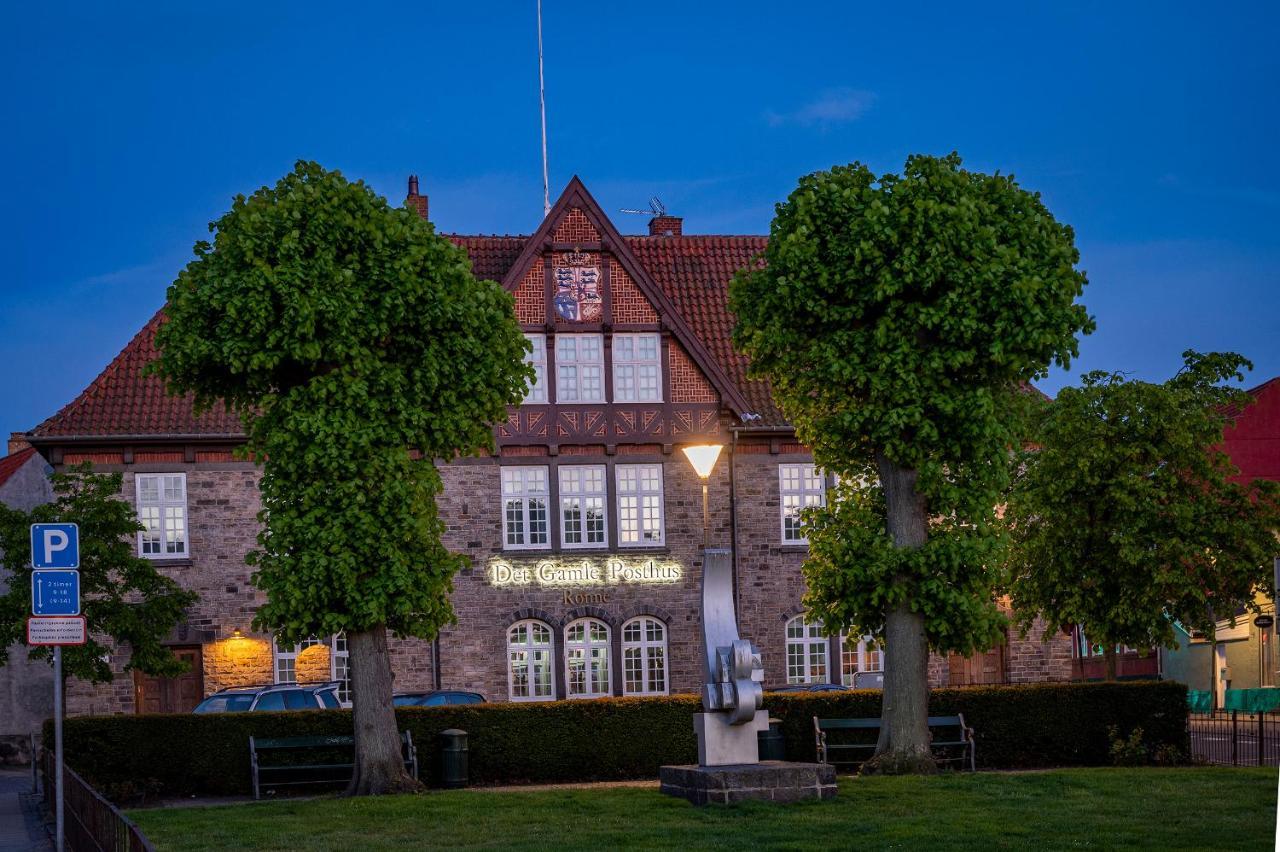 Det Gamle Posthus Hotell Rønne Exteriör bild